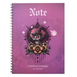 Steampunk Owl: de bewaker van geheimen. Notitieboek
