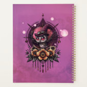 Steampunk Owl: de bewaker van geheimen. Planner (Achterkant)