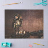 Steampunk Owl Decoupage Tissue Paper Tissuepapier (Craft)