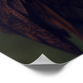 Steampunk Owl Digital Art afdrukbaar Poster (Hoek)