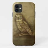 Steampunk Owl iPhone Case (Achterkant)