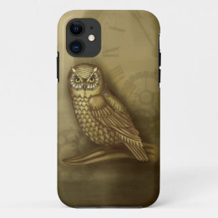 Steampunk Owl iPhone Case