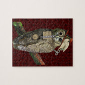 SteamPunk Owl Legpuzzel (Horizontaal)