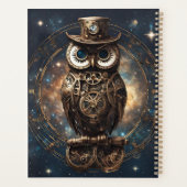 Steampunk Owl Planner (Achterkant)