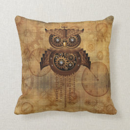 Steampunk Owl  Stijlkussens Kussen