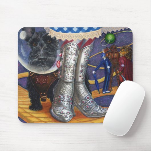 Steampunk Oz Mousepad Muismat (Met muis)