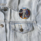 Steampunk Oz Ronde Button 5,7 Cm (In situ)