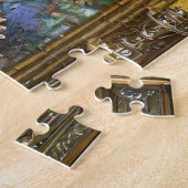 Steampunk paashaas krijger engel legpuzzel (Zijkant)