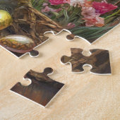 Steampunk paashaas krijger engel legpuzzel (Zijkant)