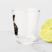 Steampunk paashaas shot glas (Rechts)