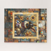 Steampunk Paaskonijn Legpuzzel (Horizontaal)