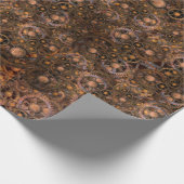 Steampunk-pakpapier Cadeaupapier (Hoek)