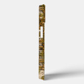 Steampunk-paneel - Tandwielen en pijpen - messing Case-Mate iPhone Case (Achterkant / Rechts)