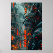 steampunk pantserkat poster (Voorkant)