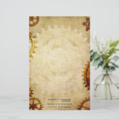 Steampunk  papier (Staand voorkant)