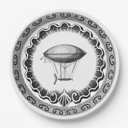 Steampunk Papieren Bordje (Voorkant)