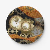 Steampunk Papieren Bordje (Voorkant)