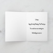 Steampunk Papillon Dog & Red Rose CQ6 Verjaardag Kaart (Binnen)