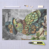 Steampunk Parrot Tissuepapier (Craft)