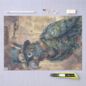 Steampunk Parrot Tissuepapier (Craft)