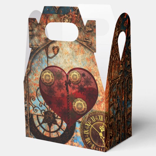  Steampunk Party Favor Box Bedankdoosjes (Geopend)