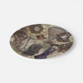 Steampunk Party Supplies Industrial Papieren Bordje (Gekanteld)