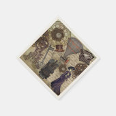 Steampunk Party Supplies  Industrial Servet (Hoek)