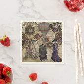 Steampunk Party Supplies  Industrial Servet (Insitu)