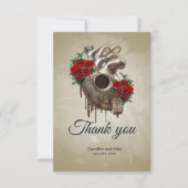 Steampunk Passion, het mechanische hart van de lie Bedankkaart (Voorkant)