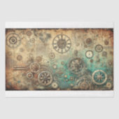 Steampunk Patina#1 Decoupage Tissuepapier (Voorkant)