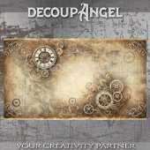 Steampunk Patina #2 Tissuepapier