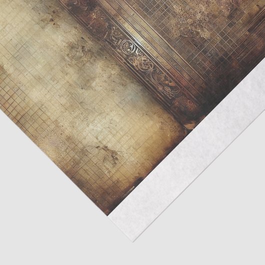 Steampunk Patina #3 Decoupage Tissuepapier (Detail)