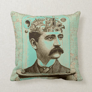 STEAMPUNK-patronen Startdecor Kussen