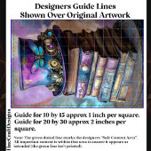 Steampunk Pet & Fantasy Boeken CZ5L Decoupage Tissuepapier