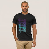 Steampunk_Phage in levende kleur T-shirt (Voorkant volledig)