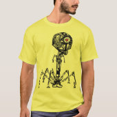 Steampunk_Phage in levende kleur T-shirt (Voorkant)