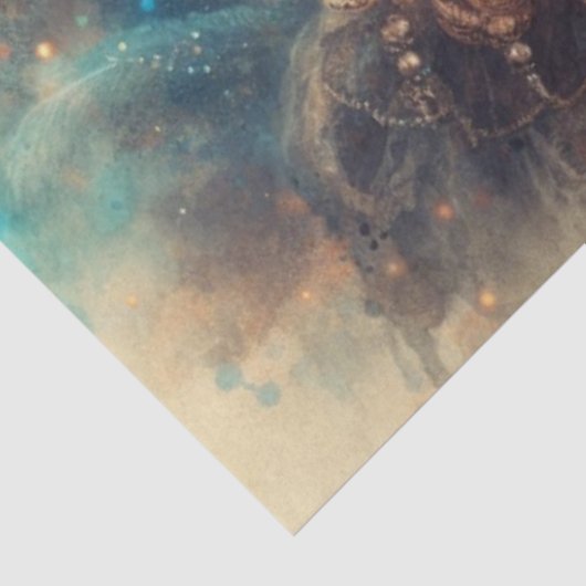  Steampunk Pig Quirky Decoupage Tissuepapier (Detail)