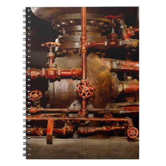 Steampunk - Pijpdromen Notitieboek (Voorkant)