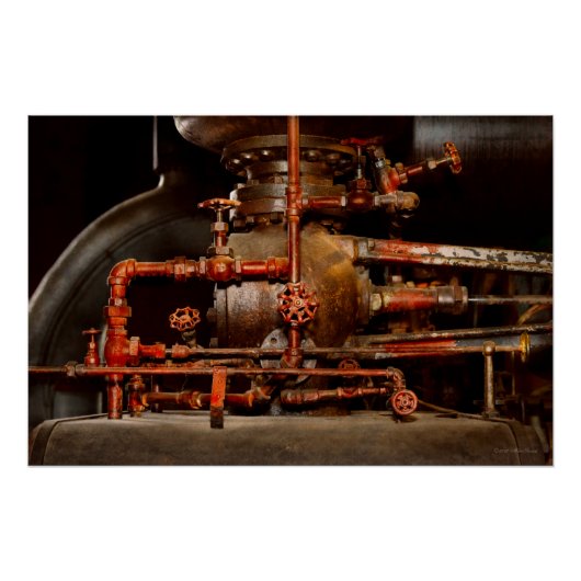 Steampunk - Pijpdromen Perfect Poster (Voorkant)