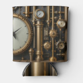 Steampunk Pijpen en Gages Koelbox Blikjeskoeler (Voorkant)
