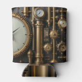 Steampunk Pijpen en Gages Koelbox Blikjeskoeler (Achterkant)