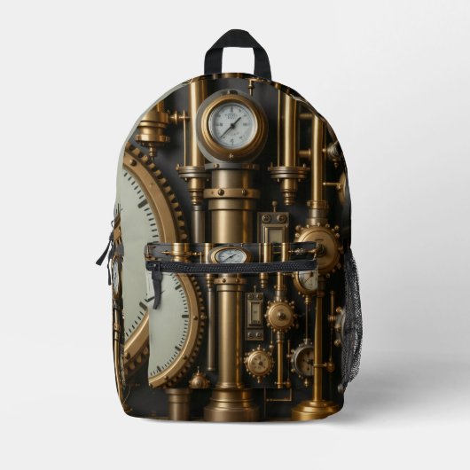 Steampunk Pijpen en Gages Rugzak (Voorkant)