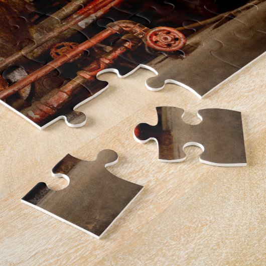 Steampunk - Pipe-dromen Legpuzzel (Zijkant)