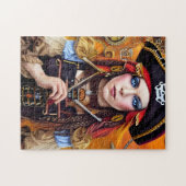 Steampunk Pirate Legpuzzel (Horizontaal)