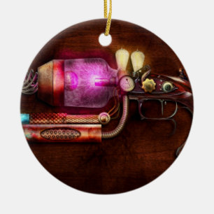 Steampunk - Pistool - De neuralisator Keramisch Ornament