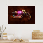 Steampunk - Pistool -De neuralisator Poster (Keuken)