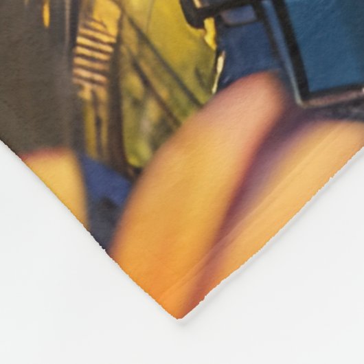 Steampunk Pixie Fleece Deken (Hoek)