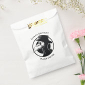 Steampunk Plague Doctor Bird Mask B/W Bedankzakje (Gezegeld)