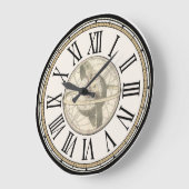 Steampunk planetaire orbit Wall-klok Grote Klok (Hoek)