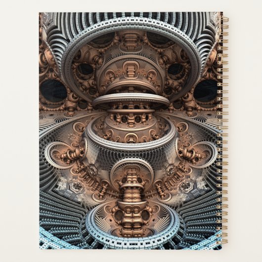 Steampunk Planner (Achterkant)